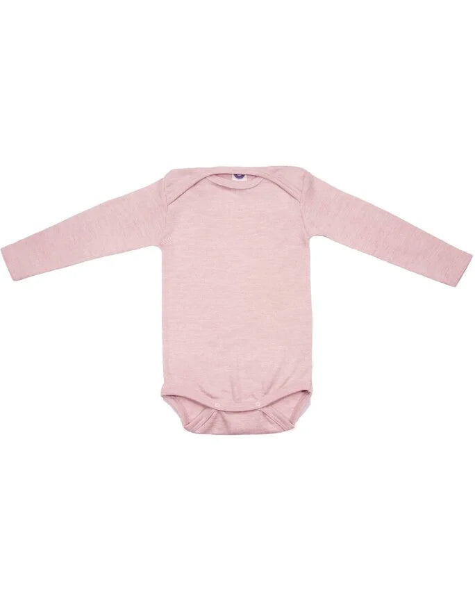 Baby body wool/silk rose